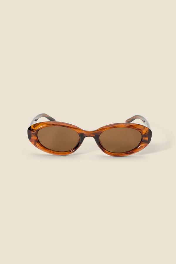 Princess Highway - Tort Soft Cats Eye Sunglasses - tort