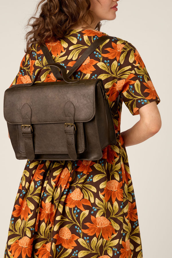 Princess Highway - Two Way Satchel Bag - olive