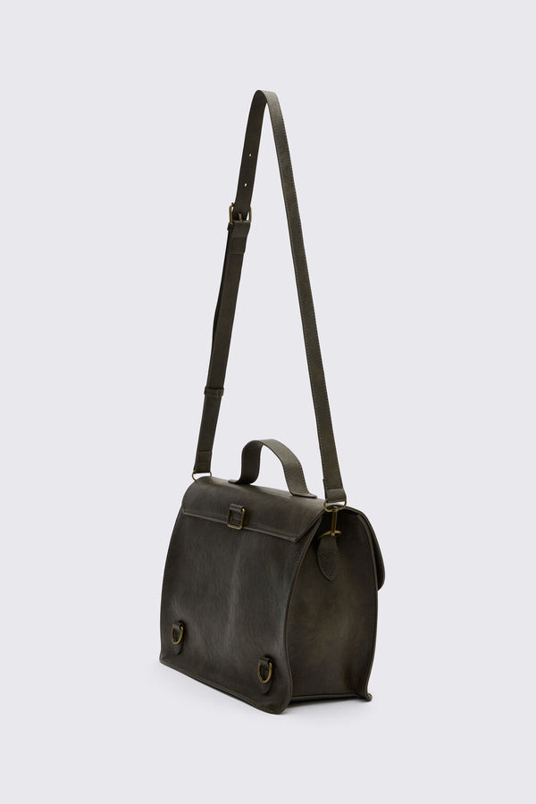 Princess Highway - Two Way Satchel Bag - olive