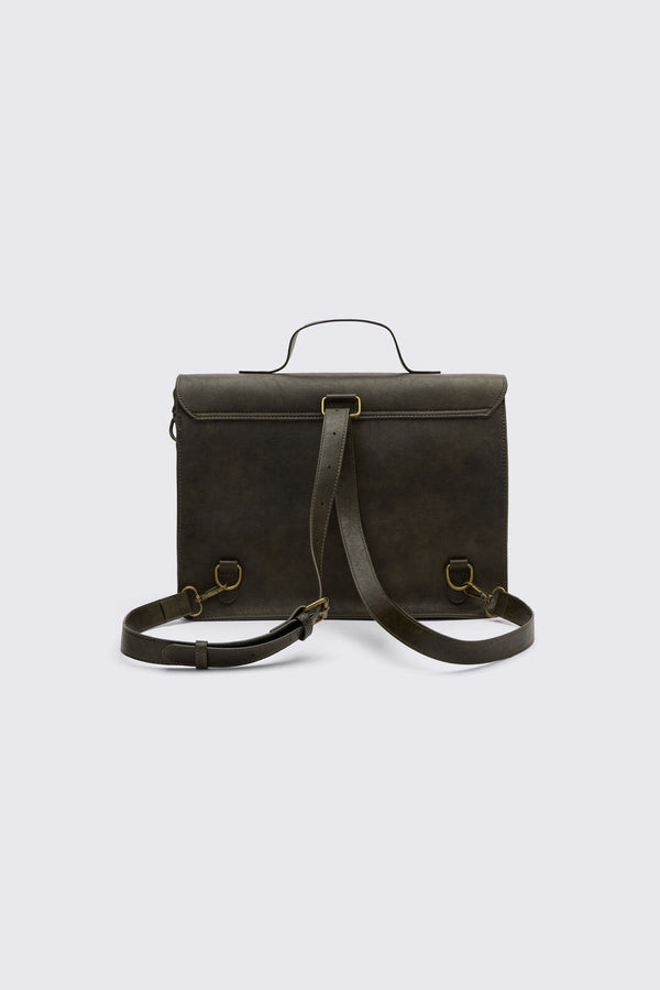 Princess Highway - Two Way Satchel Bag - olive