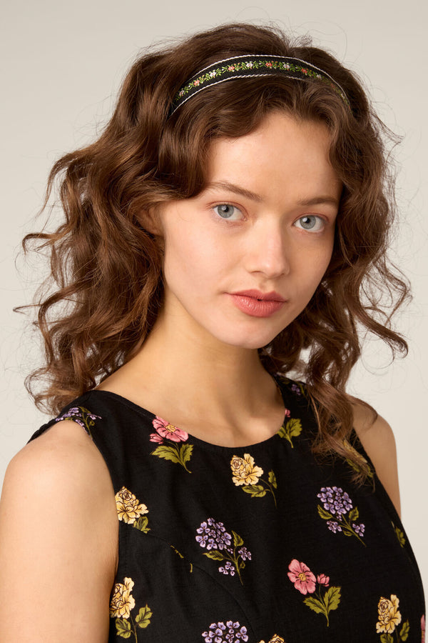 Princess Highway - Pretty Ribbon Headband - black