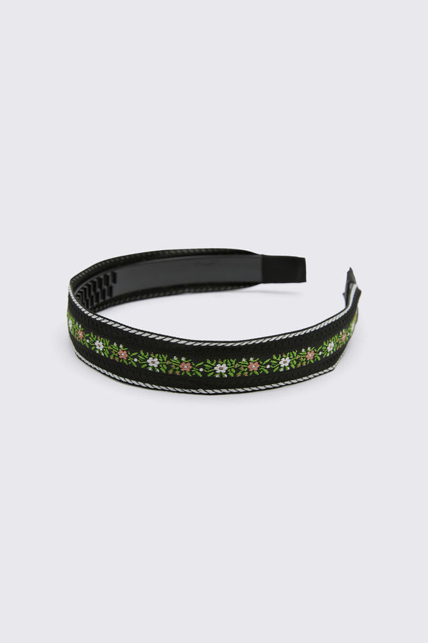 Princess Highway - Pretty Ribbon Headband - black
