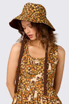 Princess Highway - Meadow Reversible Hat - chocolate