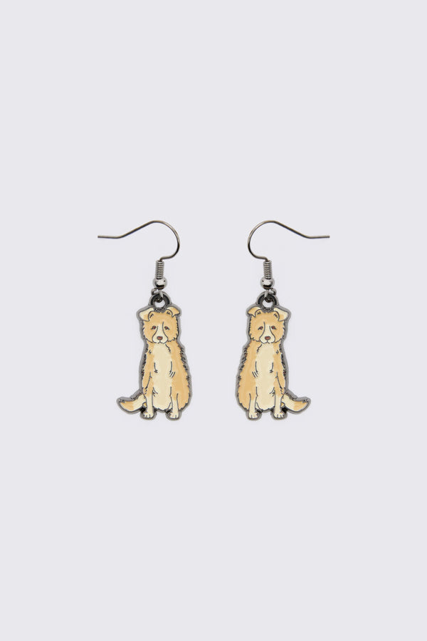 Princess Highway - Sweet Dog Earrings - cream