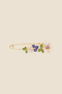 Princess Highway - Flower Kilt Brooch - lilac