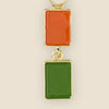 Vintage Rectangle Drop Earring