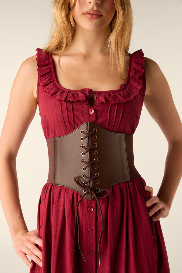 Princess Highway - Chocolate Waist Belt - chocolate