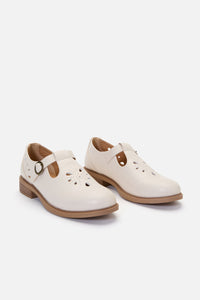 Princess Highway - Cream Cut Out Shoe - cream