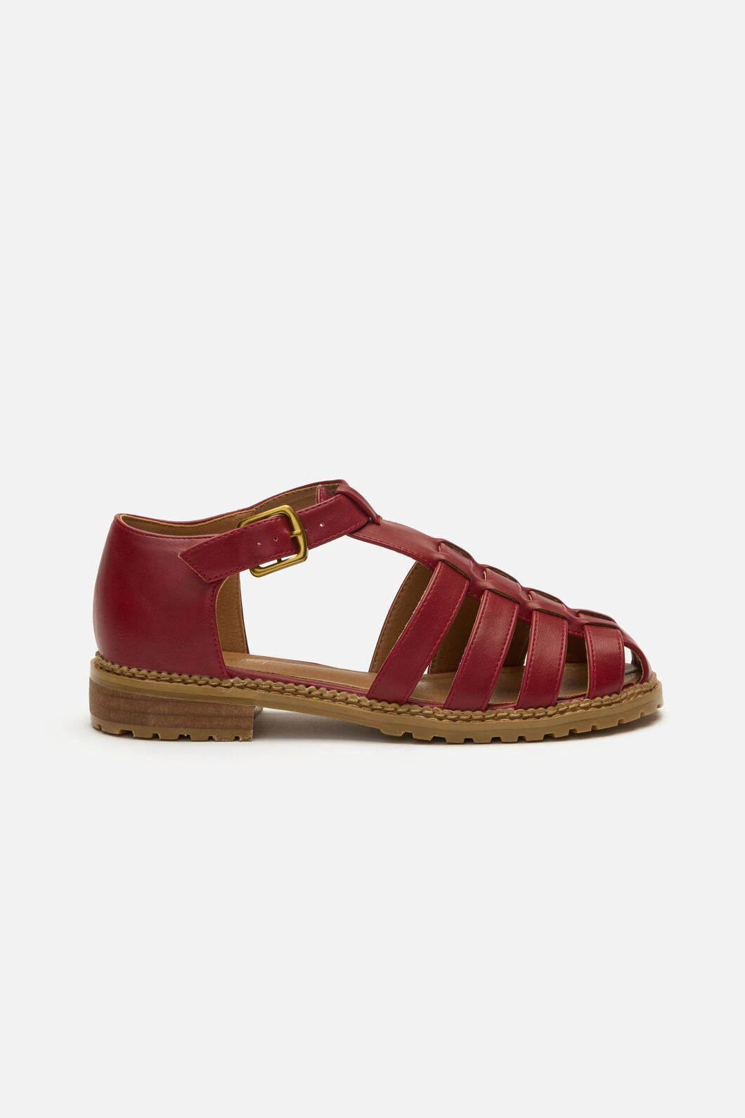 Princess Highway - Dark Red Classic Sandal - dark-red