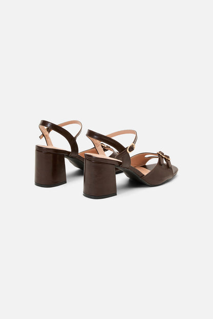 Princess Highway - Chocolate Buckle Heel - chocolate