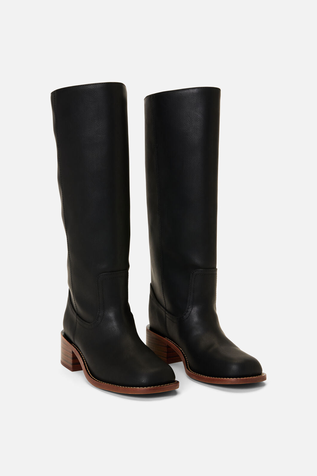 Princess Highway - Black Riding Boot - black