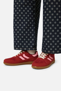 Princess Highway - Red Retro Sneaker - dark-red
