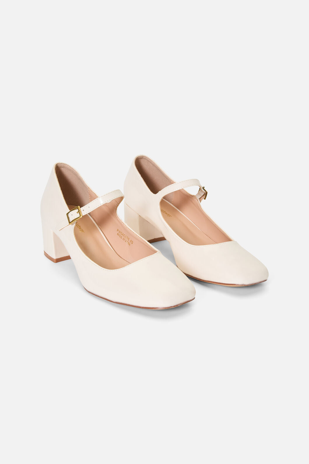 Princess Highway - Cream Classic Mary Jane - cream