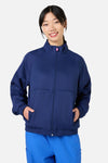Princess Highway - Scrub Womens Navy Zip Up Jacket - navy