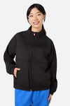 Princess Highway - Scrub Womens Black Zip Up Jacket - black