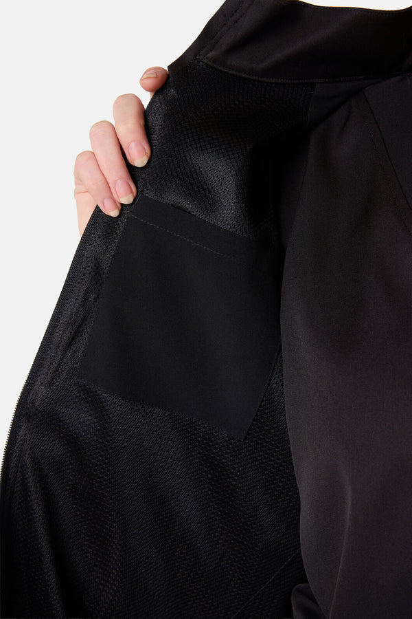 Princess Highway - Scrub Wmns Black zip up Jacket - black