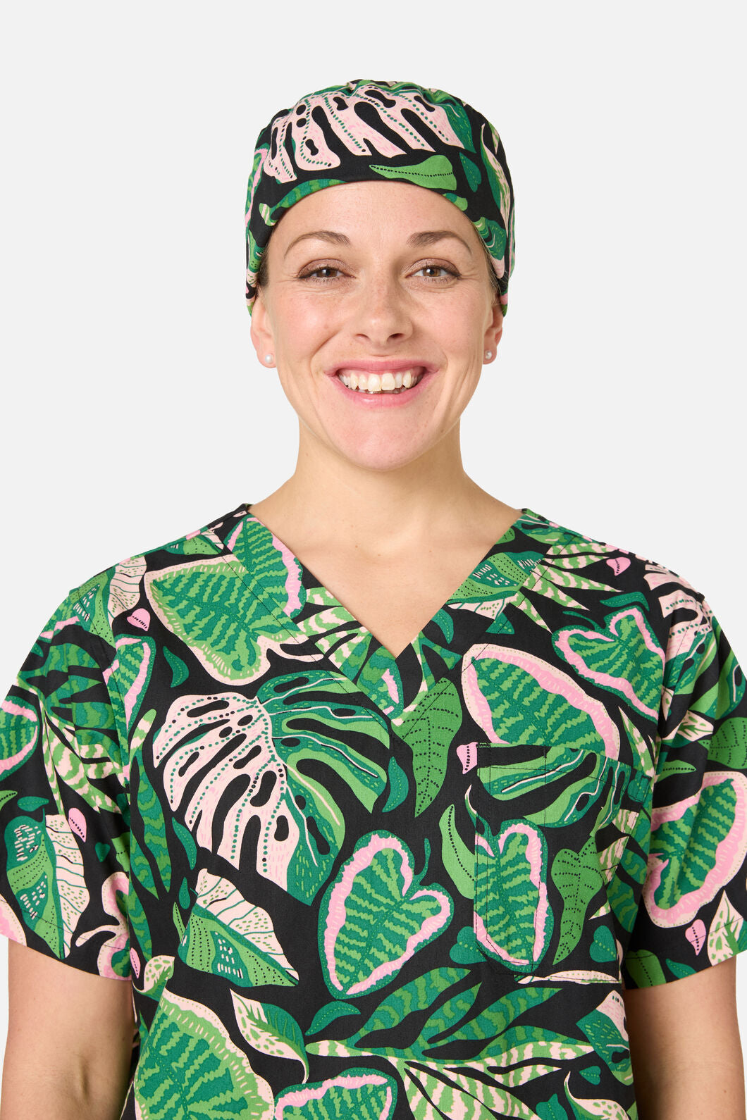 Princess Highway - Botanica Blush scrub hat - multi