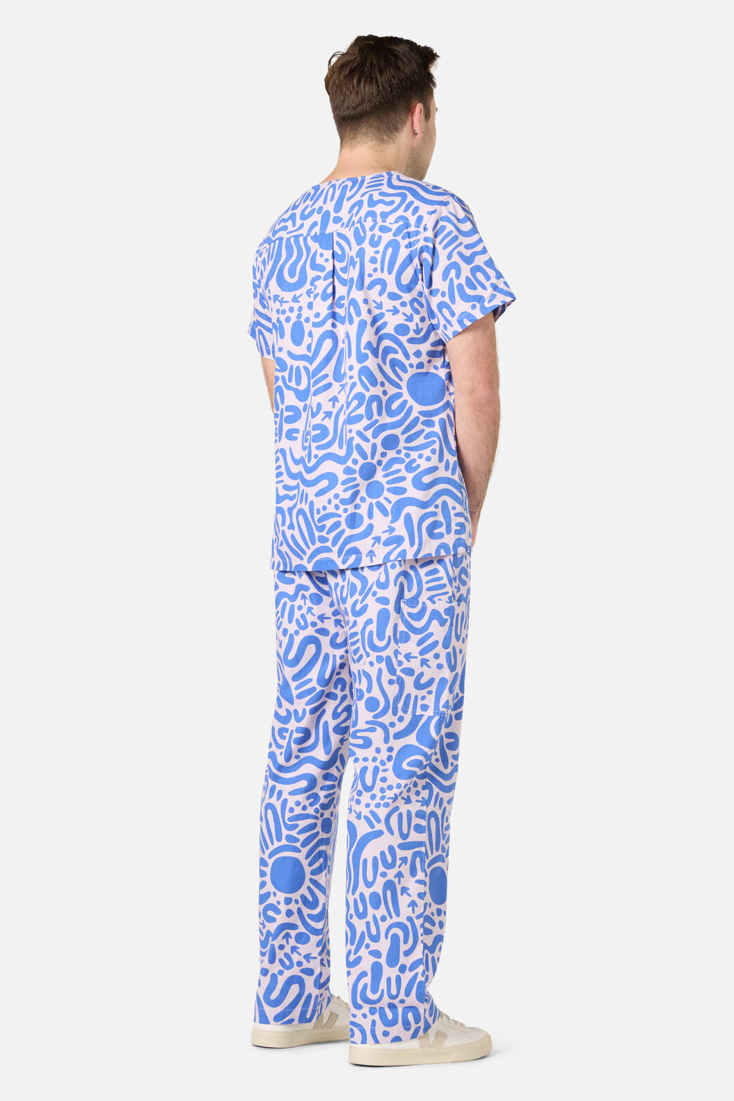 Princess Highway - Wuk-tjarra Scrub Set - blue