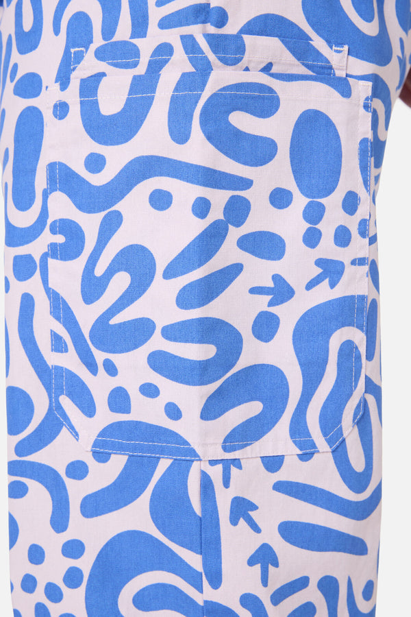 Princess Highway - Wuk-tjarra Scrub Set - blue