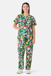 Princess Highway - Merry & Bright Scrub Set - green