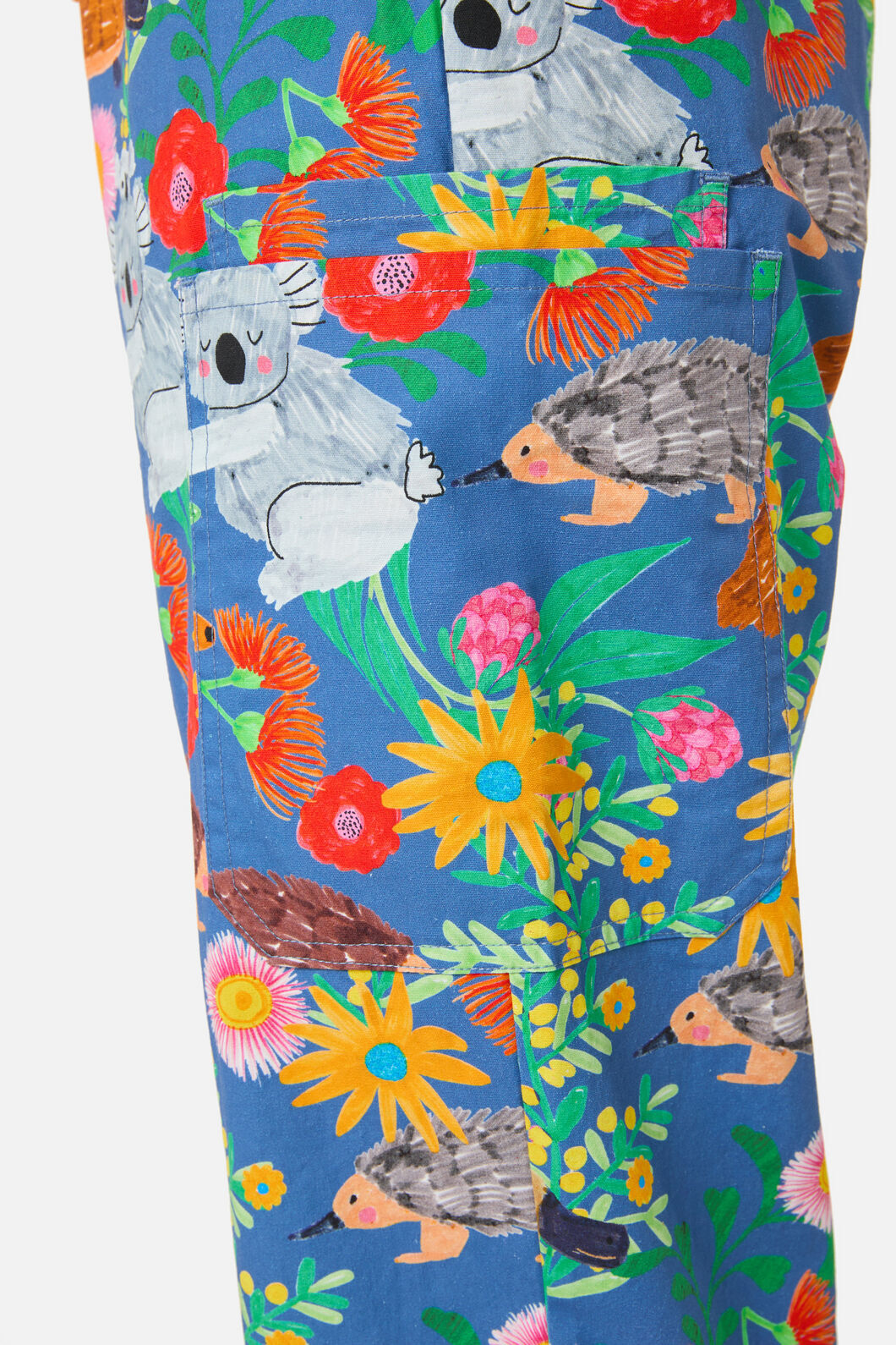 Princess Highway - Bush Tapestry scrub set - blue