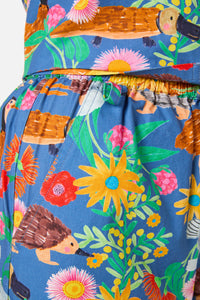 Princess Highway - Bush Tapestry scrub set - blue