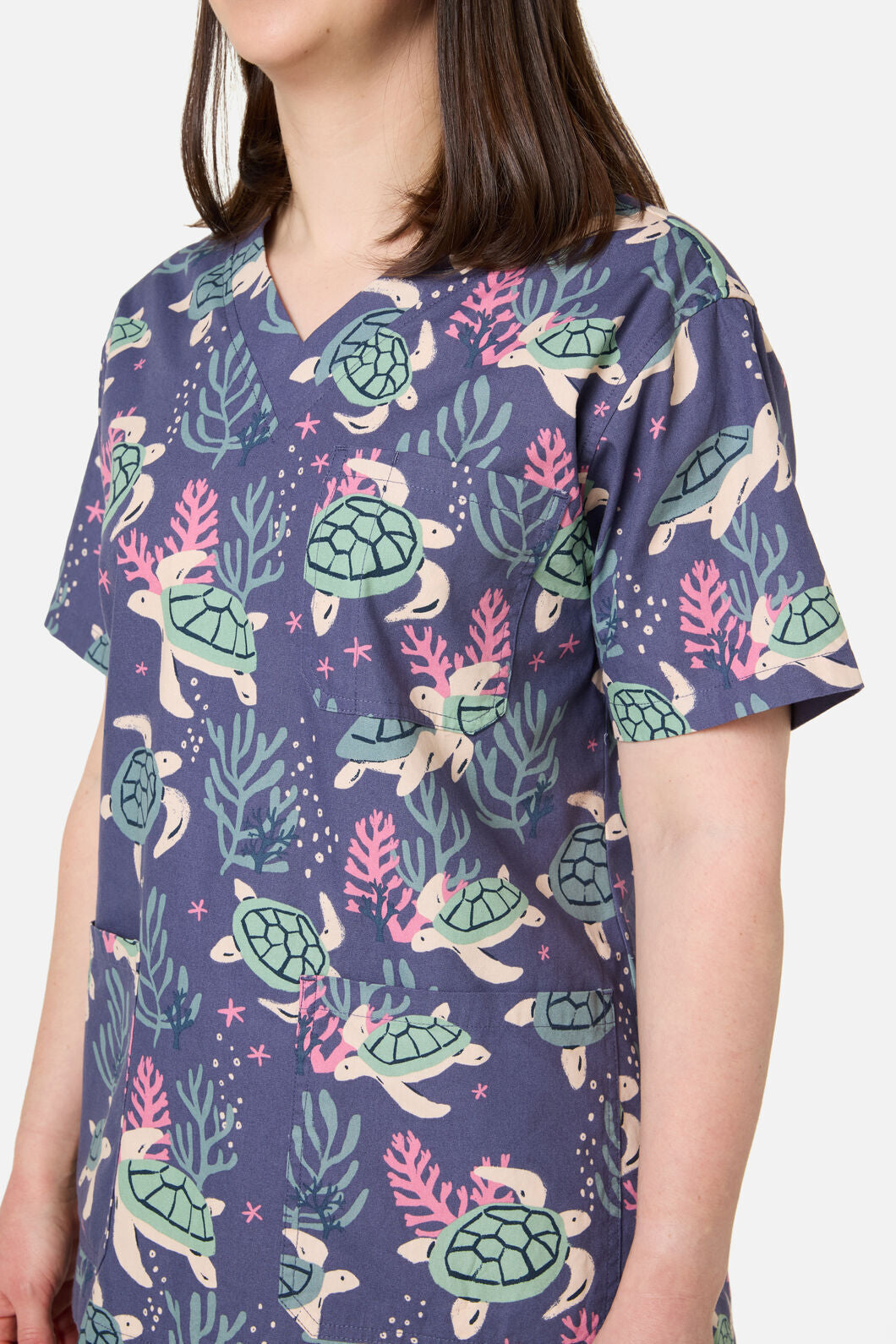 Princess Highway - SEA TURTLE SCRUB SET - blue