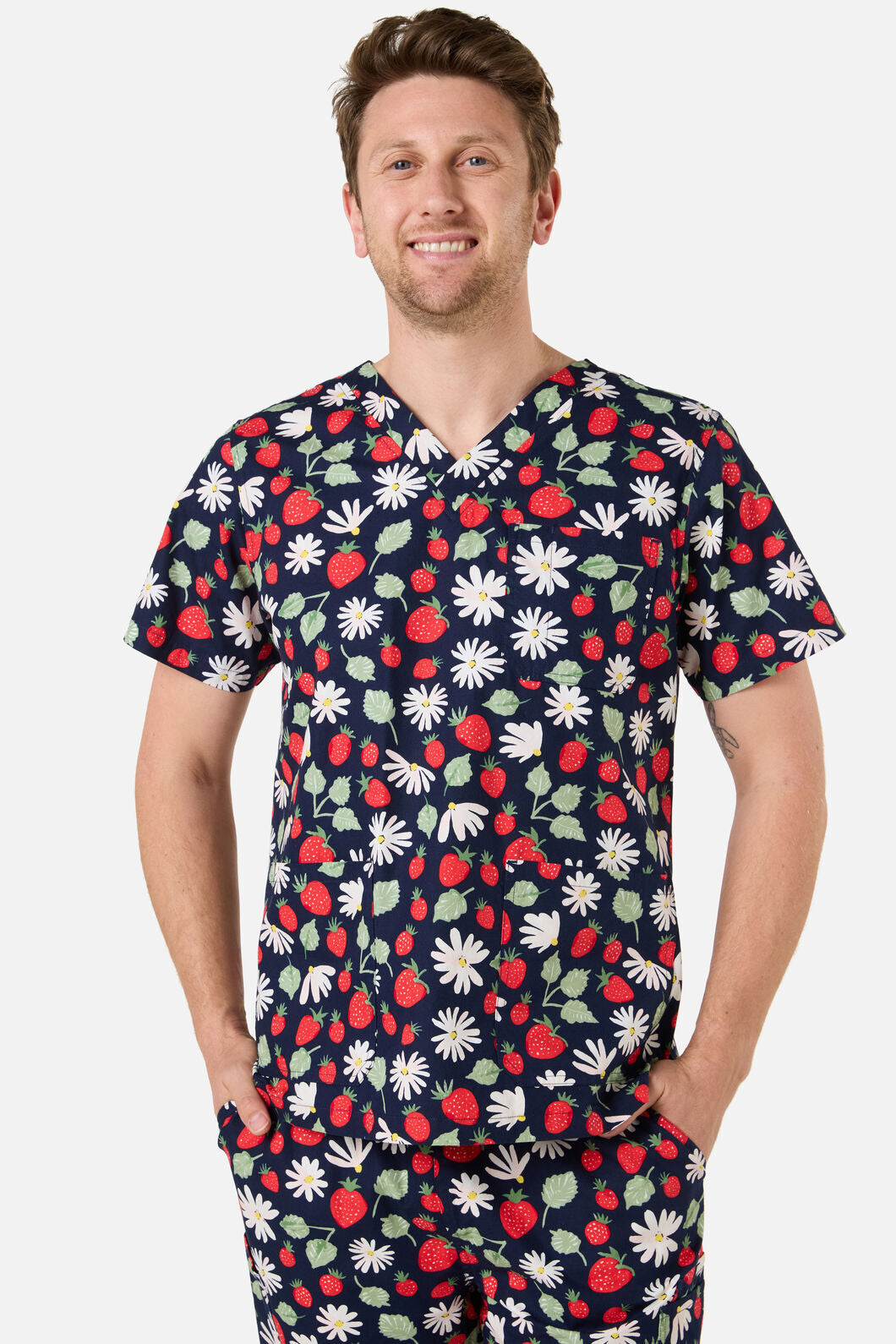 Princess Highway - LA FRAISE SCRUB SET - navy