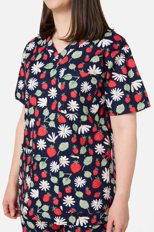 Princess Highway - LA FRAISE SCRUB SET - navy