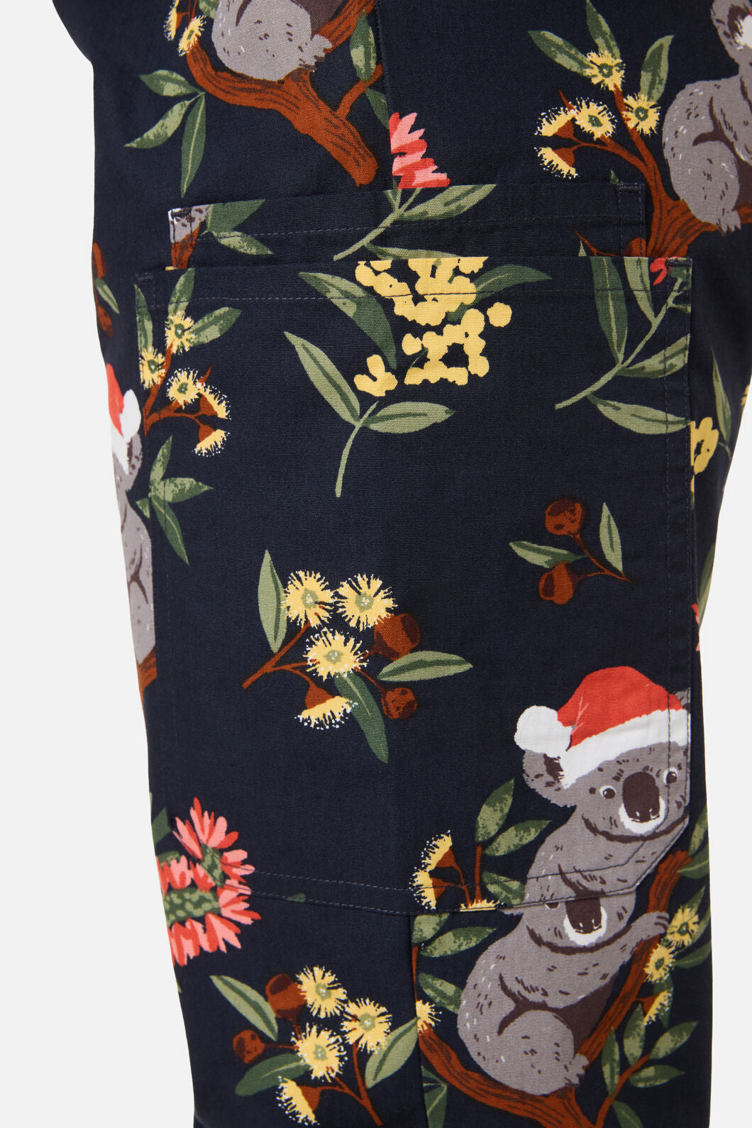 Princess Highway - CHRISTMAS KOALA NAVY SCRUB SET - navy