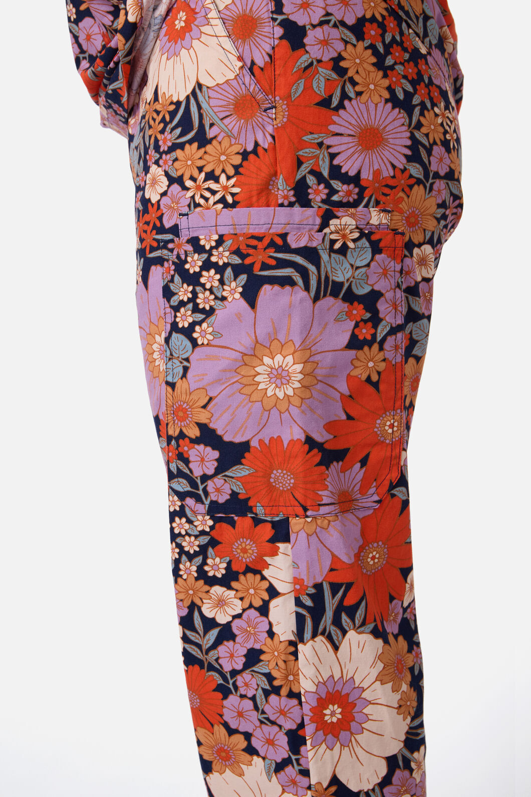 Princess Highway - SUNNY FLORAL SCRUB SET - navy