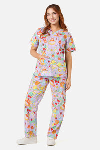 Princess Highway - Fairy Scrub Set - lilac