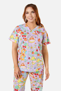 Princess Highway - Fairy Scrub Set - lilac