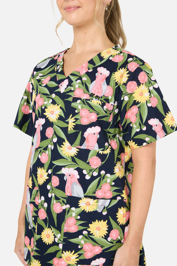 Princess Highway - Galah scrub set - navy