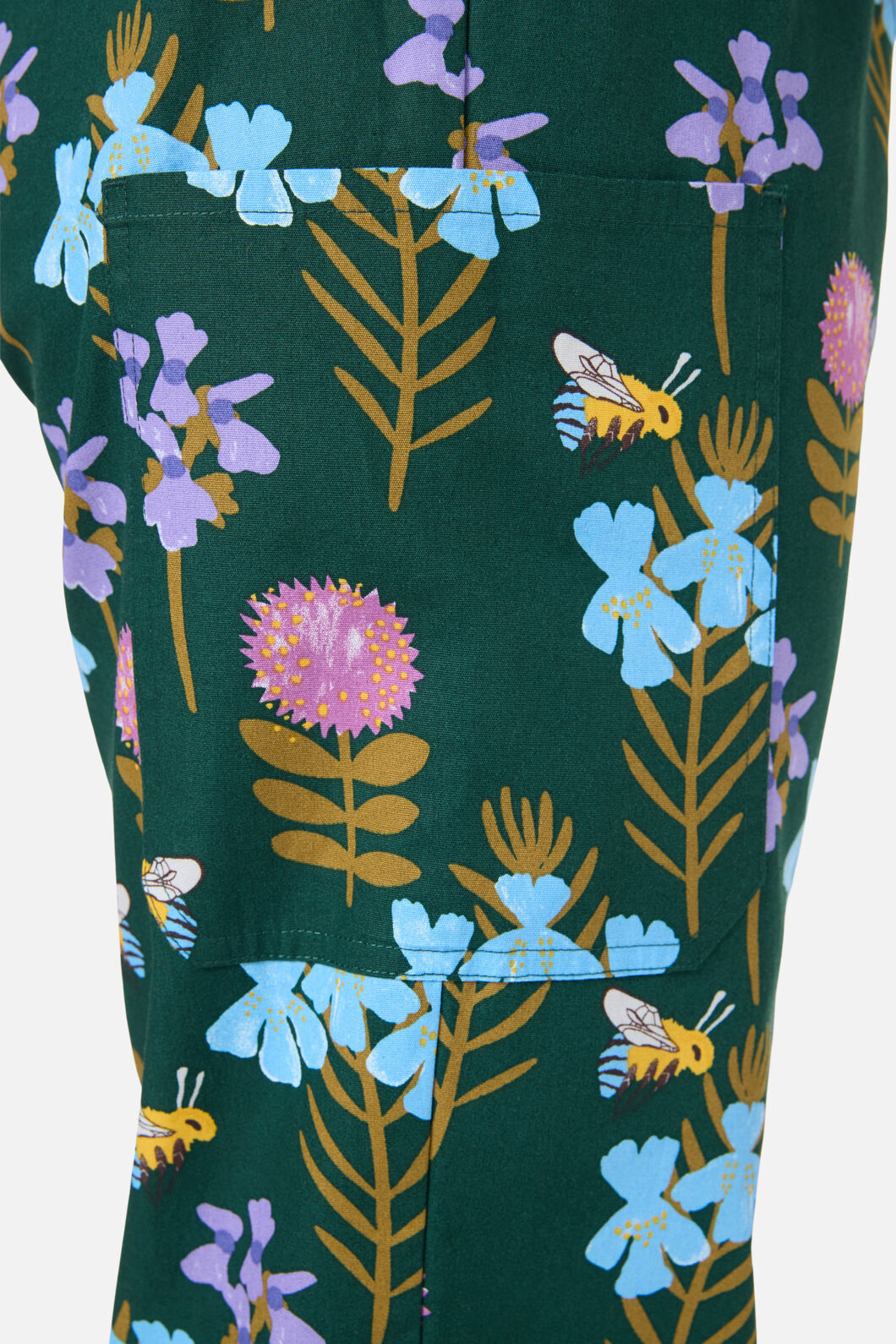 Princess Highway - Blue Banded Bee scrub set - green
