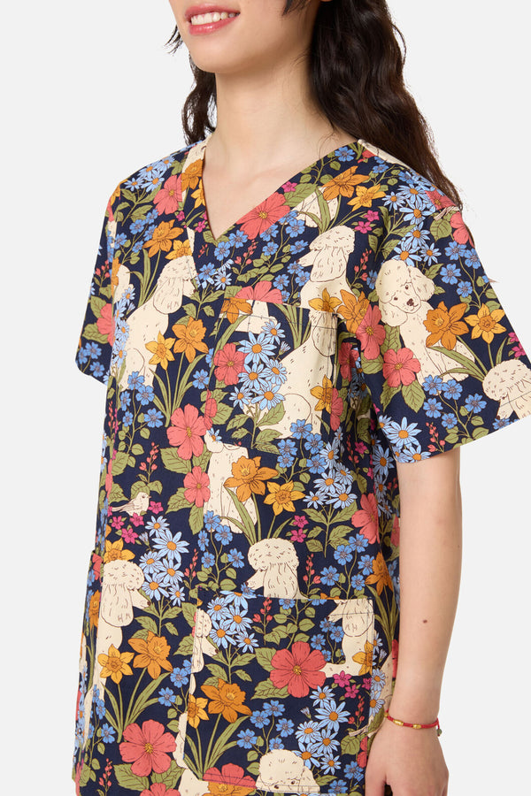 Princess Highway - Poodle scrub set - navy