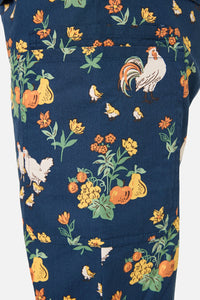 Princess Highway - Chickens Scrub Set - navy