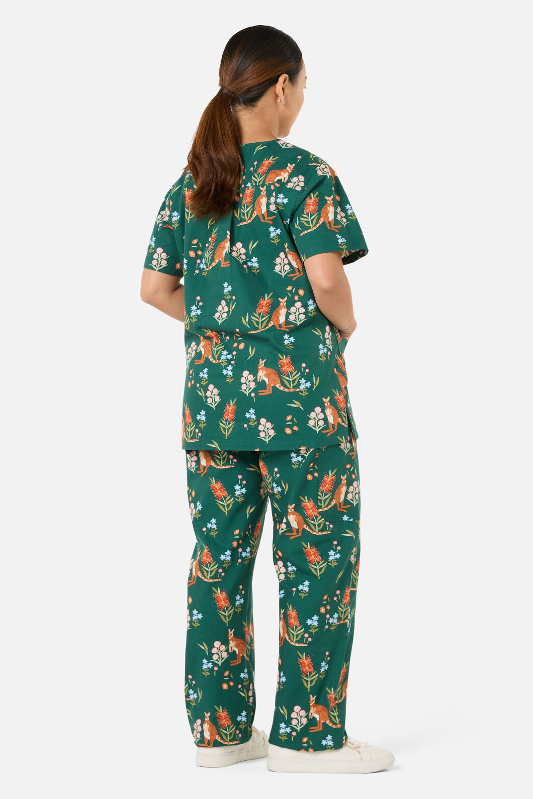 Princess Highway - Rock Wallaby Scrub Set - green