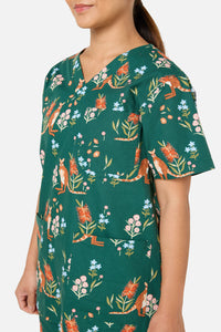 Princess Highway - Rock Wallaby Scrub Set - green