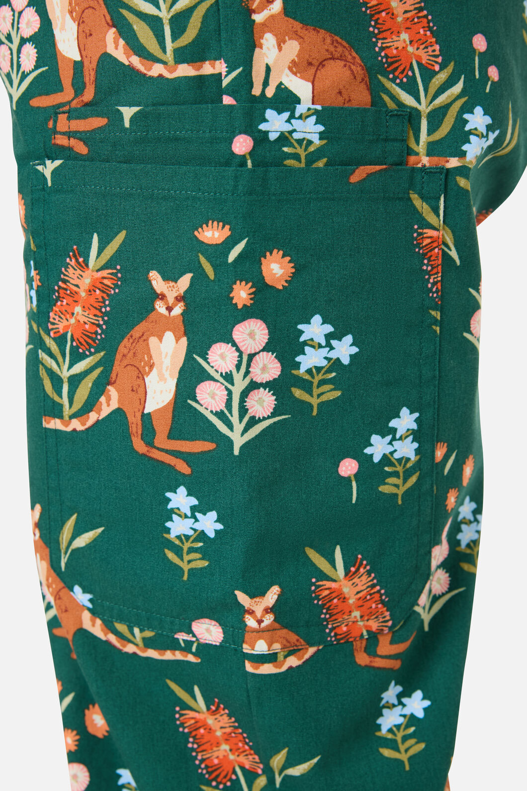 Princess Highway - Rock Wallaby Scrub Set - green