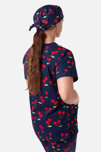 Princess Highway - Sweet Cherry Scrub Hat - navy