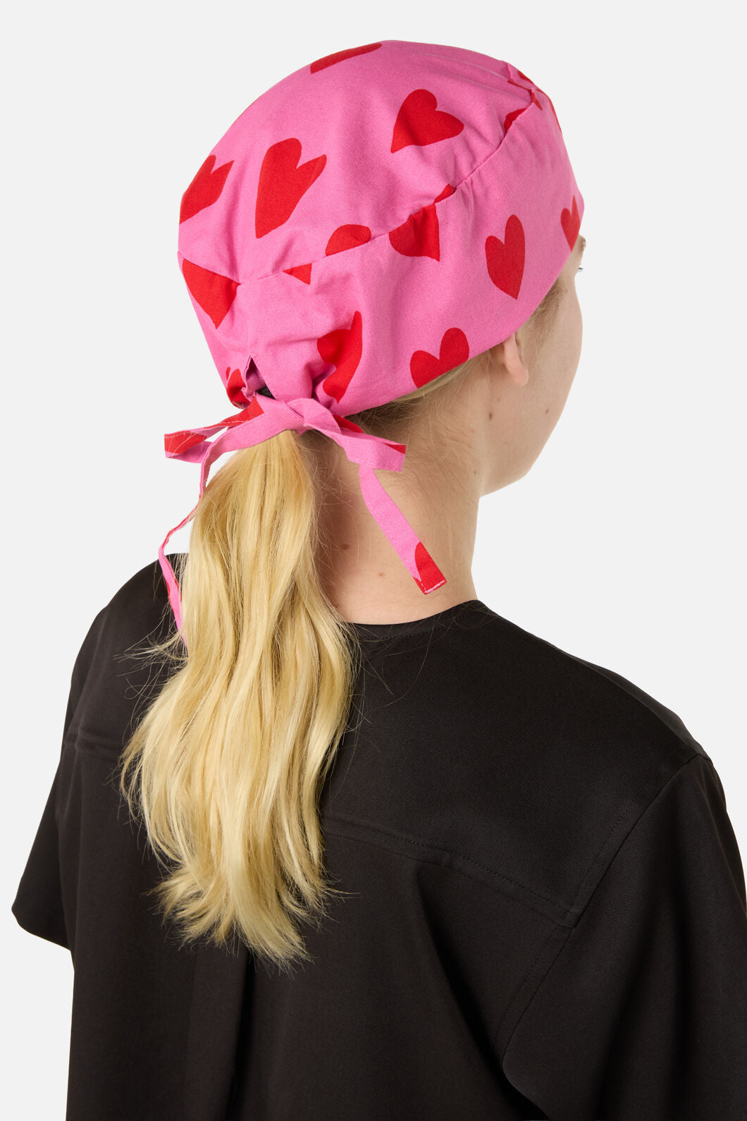 Princess Highway - Love Hearts Scrub hat - pink