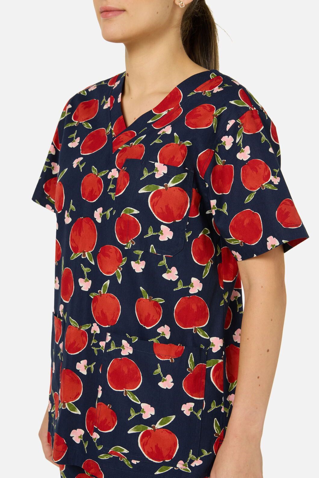 Princess Highway - Sweet Apple scrub set - navy