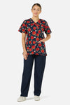 Princess Highway - Sweet Apple top&pant scrub set - navy