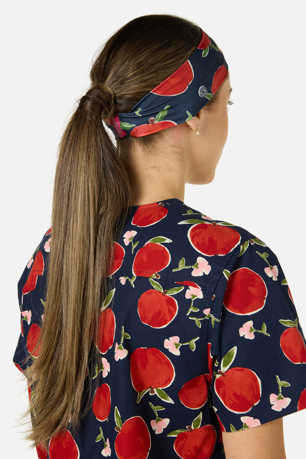 Princess Highway - Sweet Apple scrub headband - navy