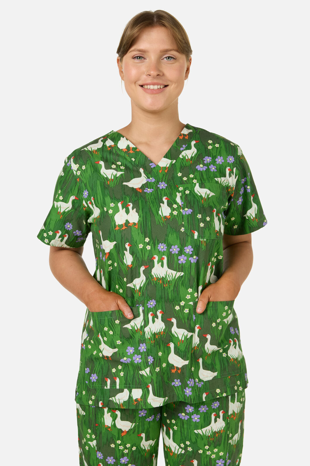 Princess Highway - Lucy Goosey scrub set - green