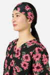 Princess Highway - Winter Daisy Scrub Headband - green