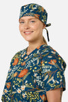 Princess Highway - Opal Native Scrub Hat - teal