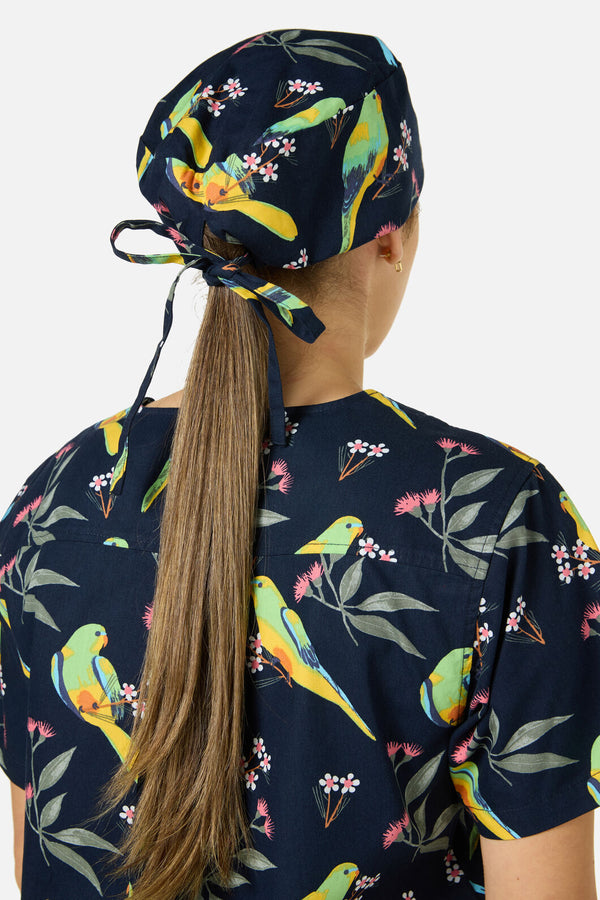 Princess Highway - Parrot scrub hat - navy