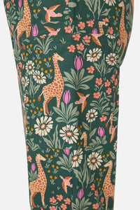 Princess Highway - Giraffe Scrub Set - green